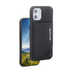 Pierre Cardin iPhone 12 - 12 Pro Back cover case - Black