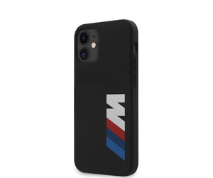 Maken zegen verband BMW Apple iPhone 12 Mini Zwart Backcover hoesje - Big Logo - NT Mobiel  Accessoires - Nederland