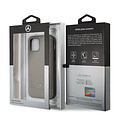 Mercedes-Benz Mercedes-Benz Apple iPhone 12 Mini Marron Back cover coque - Real Leather - Real Leather - Perforated Urban