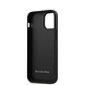 Mercedes-Benz Mercedes-Benz Apple iPhone 12 Mini Noir Back cover coque - Real Leather - Wave Mercedes-Benz Mercedes-Benz Apple iPhone 12 Mini Noir Back cover coque - Real Leather - Wave