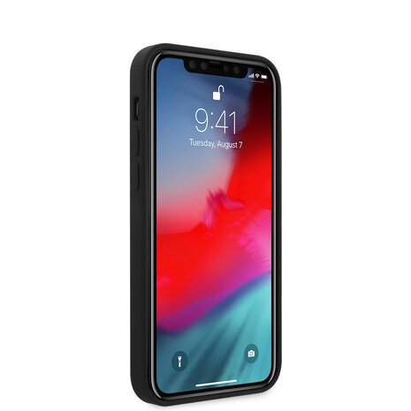 Mercedes-Benz Mercedes-Benz Apple iPhone 12 Mini Backcover hoesje Zwart - Hard Case Mercedes-Benz Mercedes-Benz Apple iPhone 12 Mini Backcover hoesje Zwart - Hard Case