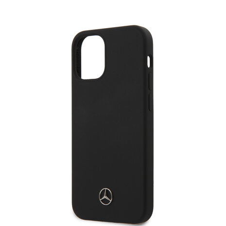 Mercedes-Benz Mercedes-Benz Apple iPhone 12 Mini Backcover hoesje Zwart - Hard Case Mercedes-Benz Mercedes-Benz Apple iPhone 12 Mini Backcover hoesje Zwart - Hard Case