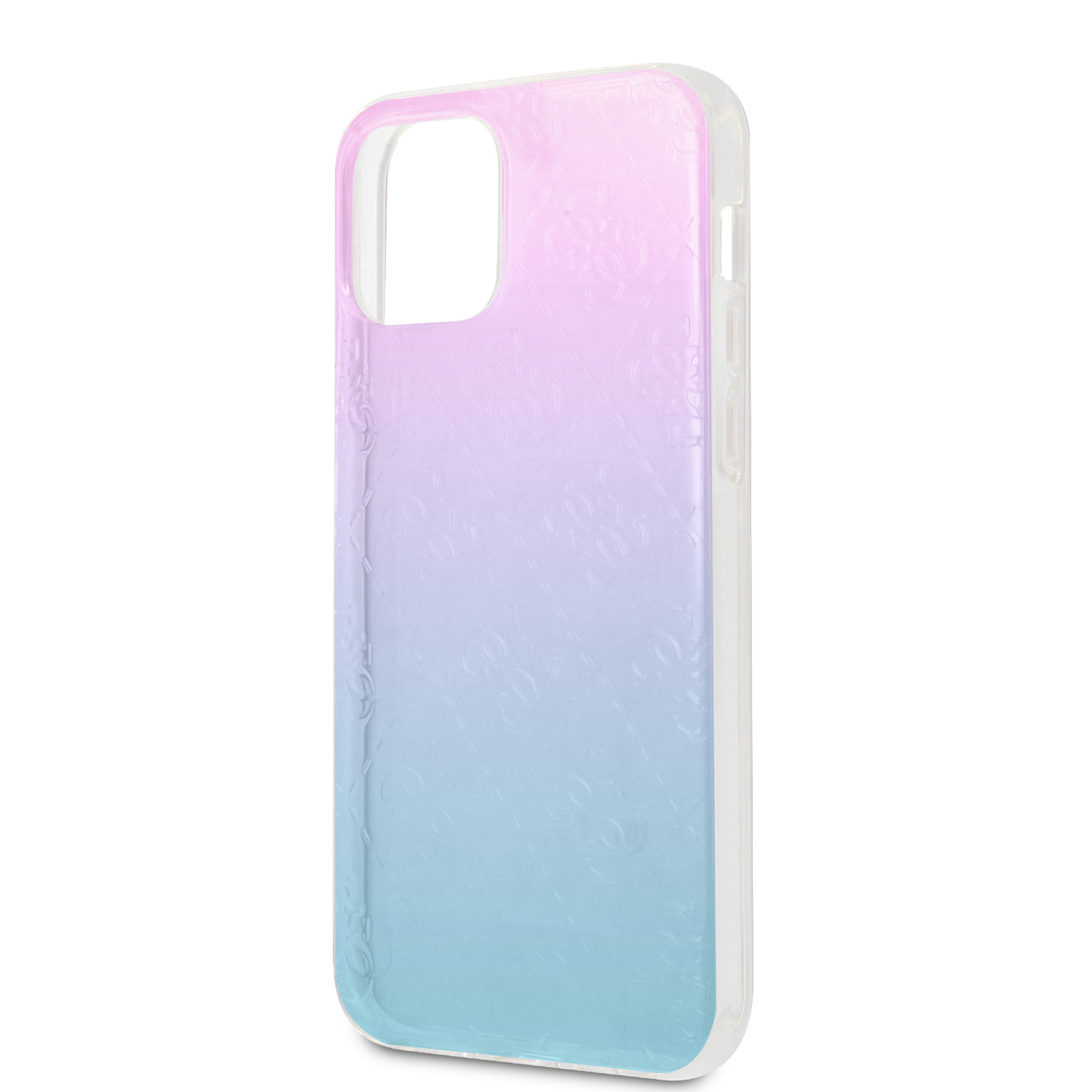 Guess Guess Apple iPhone 12 Pro Max Blauw Backcover hoesje - Gradient, foto 6 van 6