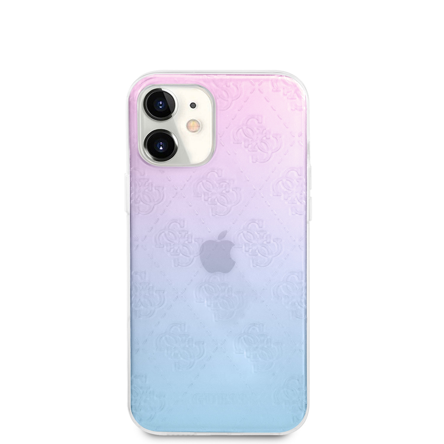 Guess Guess Apple iPhone 12 Mini Blauw Backcover hoesje - Gradient, foto 3 van 6