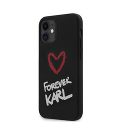 Karl Lagerfeld Apple iPhone 12 Mini Schwarz Back-Cover hul - Forever Karl