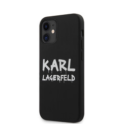 Karl Lagerfeld Apple iPhone 12 Mini Noir Back cover coque - Graffiti