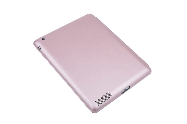 Apple iPad 2-3-4 Rose Gold Smart Case - Book Case Tablethoes Apple iPad 2-3-4 Rose Gold Smart Case - Book Case Tablethoes