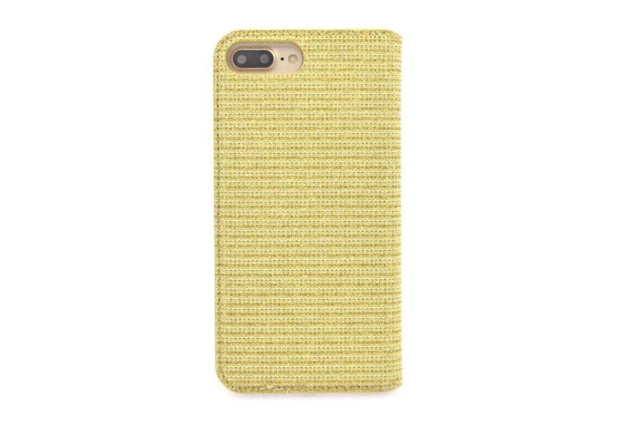 Apple iPhone 7 Plus; iPhone 8 Plus Titulaire de la carte Or Book type housse - Fermeture magnétique Apple iPhone 7 Plus; iPhone 8 Plus Titulaire de la carte Or Book type housse - Fermeture magnétique