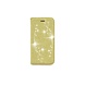 Goud hoesje voor de iPhone X-Xs - Book Case - Pasjeshouder - Magneetsluiting Goud hoesje voor de iPhone X-Xs - Book Case - Pasjeshouder - Magneetsluiting