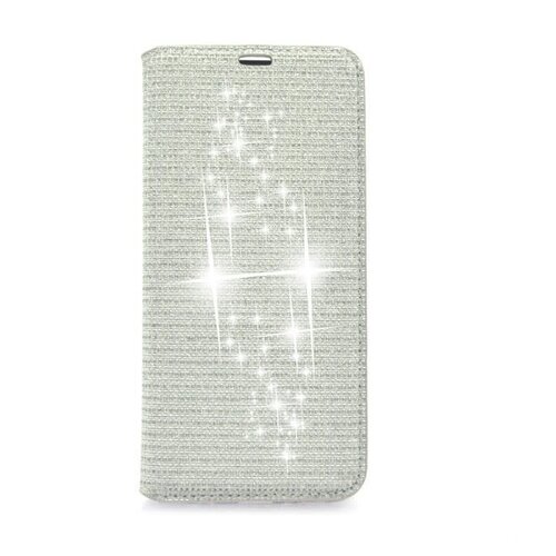 Zilver hoesje voor de iPhone X-Xs - Book Case - Pasjeshouder - Magneetsluiting