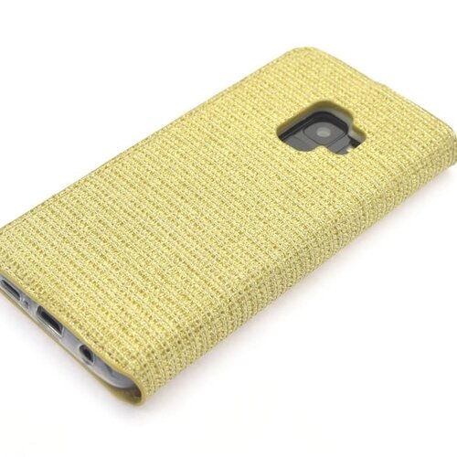 Goud hoesje Galaxy S9 Book Case - Pasjeshouder - Magneetsluiting (G960)