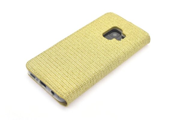 Goud hoesje Galaxy S9 Book Case - Pasjeshouder - Magneetsluiting (G960) Goud hoesje Galaxy S9 Book Case - Pasjeshouder - Magneetsluiting (G960)