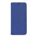 Blauw hoesje voor de Galaxy S9 Book Case - Pasjeshouder - Magneetsluiting (G960)