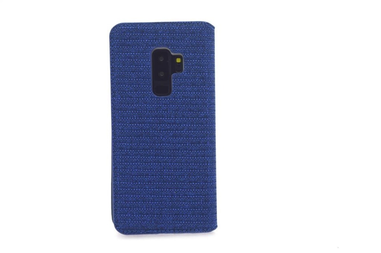 Blauw hoesje voor de Samsung Galaxy S9 Plus Book Case - Pasjeshouder - Magneetsluiting (G965) Blauw hoesje voor de Samsung Galaxy S9 Plus Book Case - Pasjeshouder - Magneetsluiting (G965)