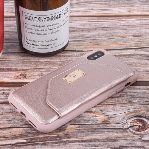 UNIQ Accessory Back cover for iPhone X-Xs - Rose Gold (8719273285510)