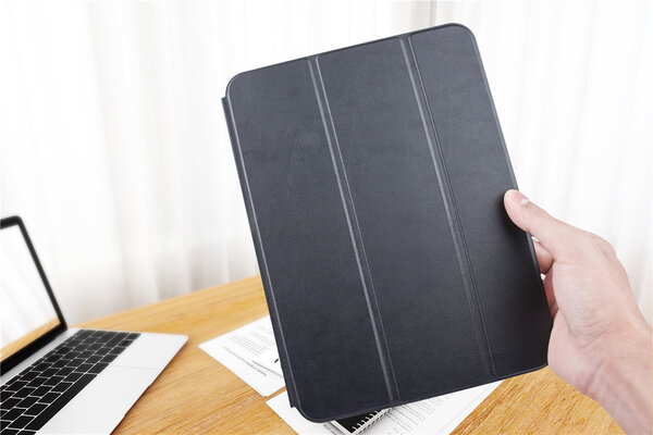 Apple iPad Pro 11 (2018) Zwart Smart Case - Book Case Tablethoes Apple iPad Pro 11 (2018) Zwart Smart Case - Book Case Tablethoes