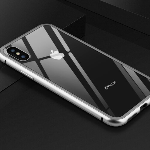 Coque pour iPhone Xs Max - Argent