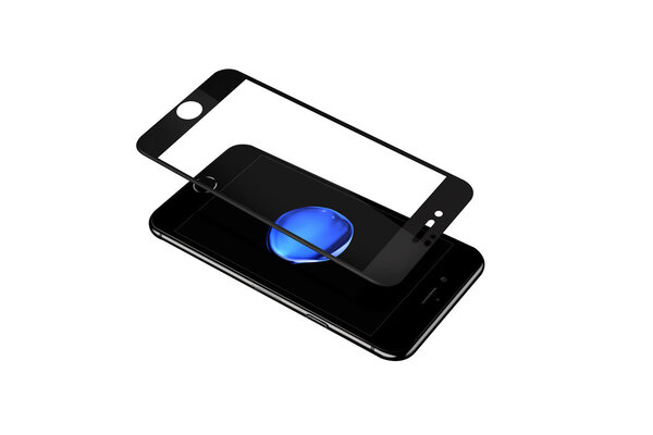 Screenprotector pour iPhone 7-8 Plus - Noir Screenprotector pour iPhone 7-8 Plus - Noir