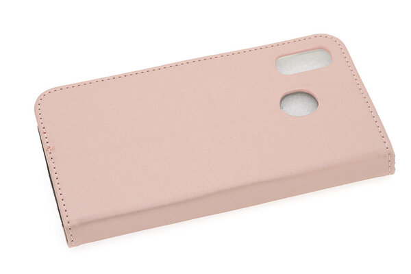 Samsung Galaxy A20 Kartenhalter Pink Book-Case hul -Magnetverschluss - Kunststof;TPU Samsung Galaxy A20 Kartenhalter Pink Book-Case hul -Magnetverschluss - Kunststof;TPU