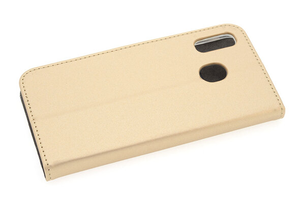 Goud hoesje Samsung Galaxy A30 Book Case - Pasjeshouder - Magneetsluiting (A305F) Goud hoesje Samsung Galaxy A30 Book Case - Pasjeshouder - Magneetsluiting (A305F)