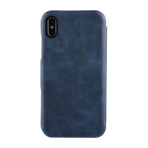 UNIQ Accessory UNIQ Accessory Blauw hoesje iPhone Xs Max - Luxe Book Case