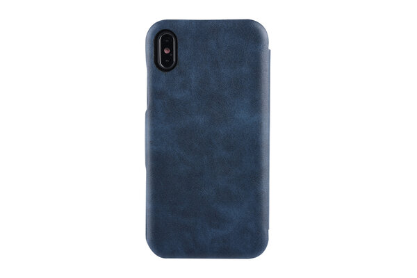 UNIQ Accessory Apple iPhone Xs Max Card holder Blue Book type case for iPhone Xs Max Magnetic closure UNIQ Accessory Apple iPhone Xs Max Card holder Blue Book type case for iPhone Xs Max Magnetic closure