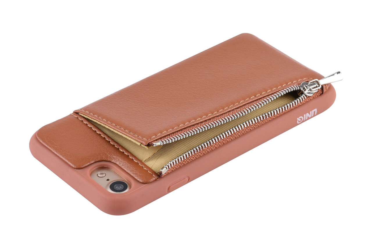 UNIQ Accessory Coque pour iPhone 7-8 - Marron UNIQ Accessory Coque pour iPhone 7-8 - Marron