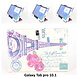 Samsung Tablet Housse Print pour Galaxy Tab 4 10.1 Samsung Tablet Housse Print pour Galaxy Tab 4 10.1