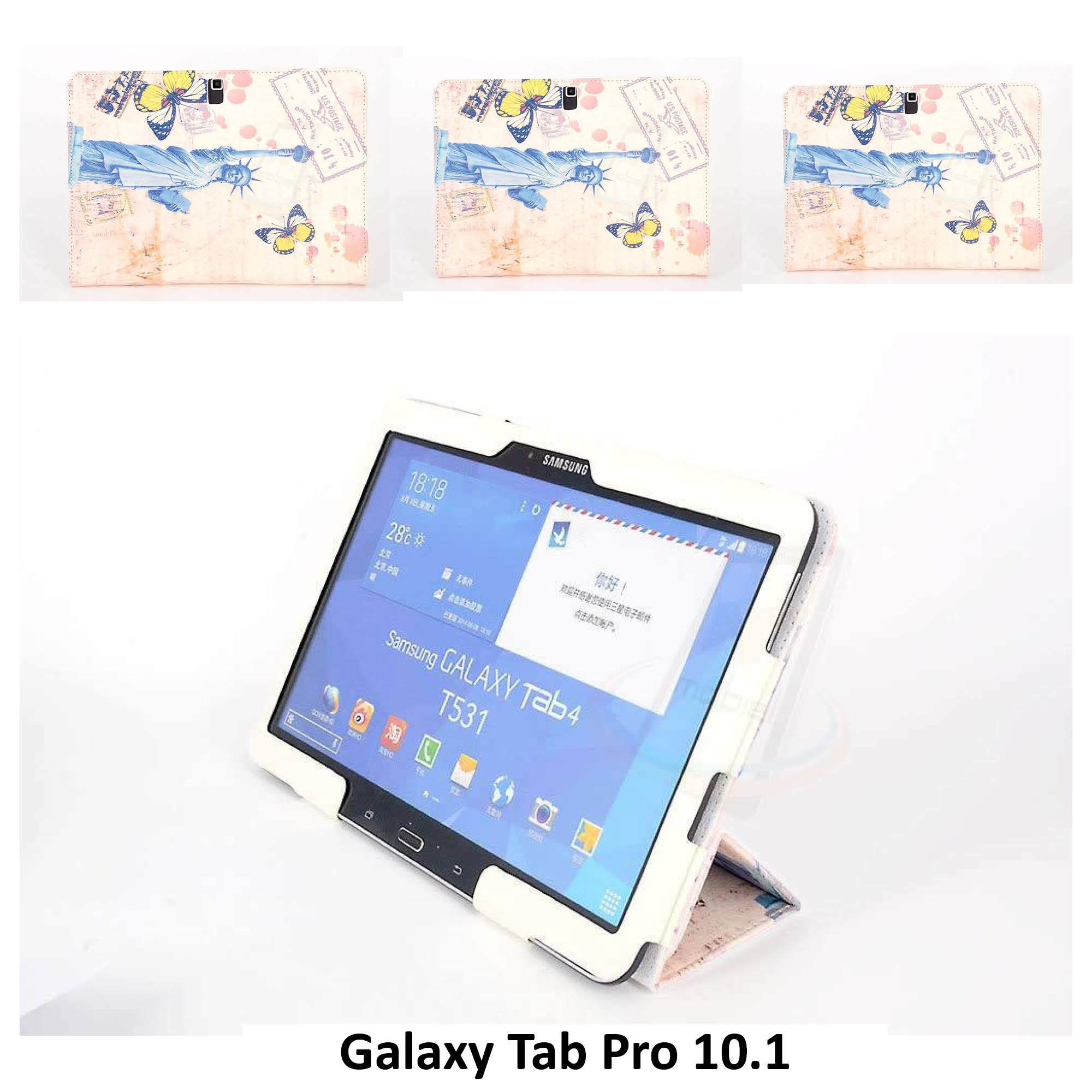 Samsung Print Book Case Tablet voor Galaxy Tab 3, foto 3 van 3
