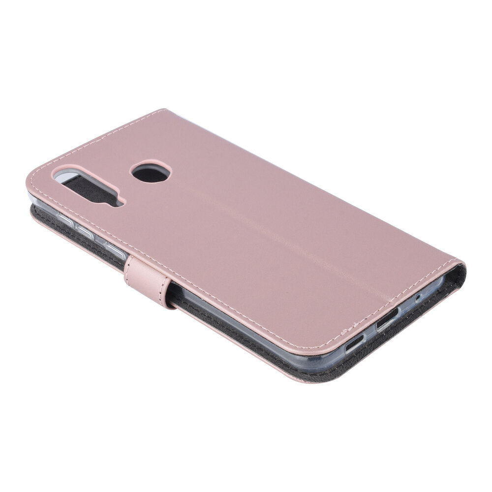 Samsung Galaxy A8s Titulaire de la carte Rose Or Book type housse - Fermeture magnétique Samsung Galaxy A8s Titulaire de la carte Rose Or Book type housse - Fermeture magnétique