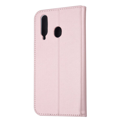 RoseGold hoesje Samsung Galaxy A8s Book Case - Pasjeshouder - Magneetsluiting RoseGold hoesje Samsung Galaxy A8s Book Case - Pasjeshouder - Magneetsluiting
