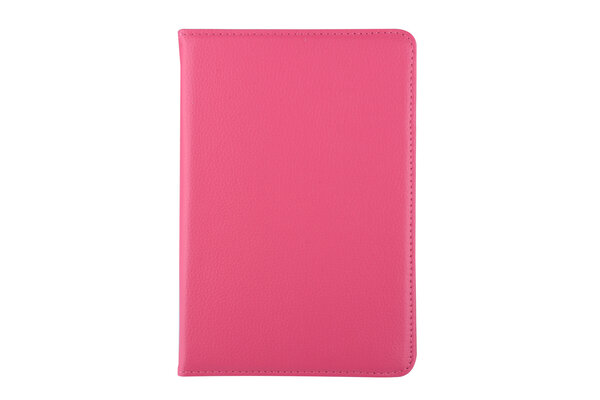 Book Case Tablet Apple iPad Mini 5 Drehbar Hot Pink -2 Betrachtungspositionen - Kunstleer Book Case Tablet Apple iPad Mini 5 Drehbar Hot Pink -2 Betrachtungspositionen - Kunstleer