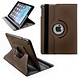 Apple iPad 2-3-4 Brown Book case Tablet - Rotatable Apple iPad 2-3-4 Brown Book case Tablet - Rotatable