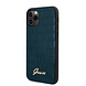 Guess Apple iPhone 11 Pro Blauw Backcover hoesje - GUHCN58PCUMLCRBL Guess Apple iPhone 11 Pro Blauw Backcover hoesje - GUHCN58PCUMLCRBL
