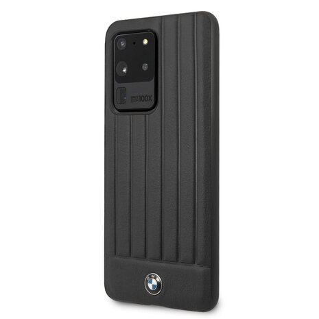 BMW Samsung Galaxy S20 Ultra Zwart Backcover hoesje - BMHCS69POCBK BMW Samsung Galaxy S20 Ultra Zwart Backcover hoesje - BMHCS69POCBK