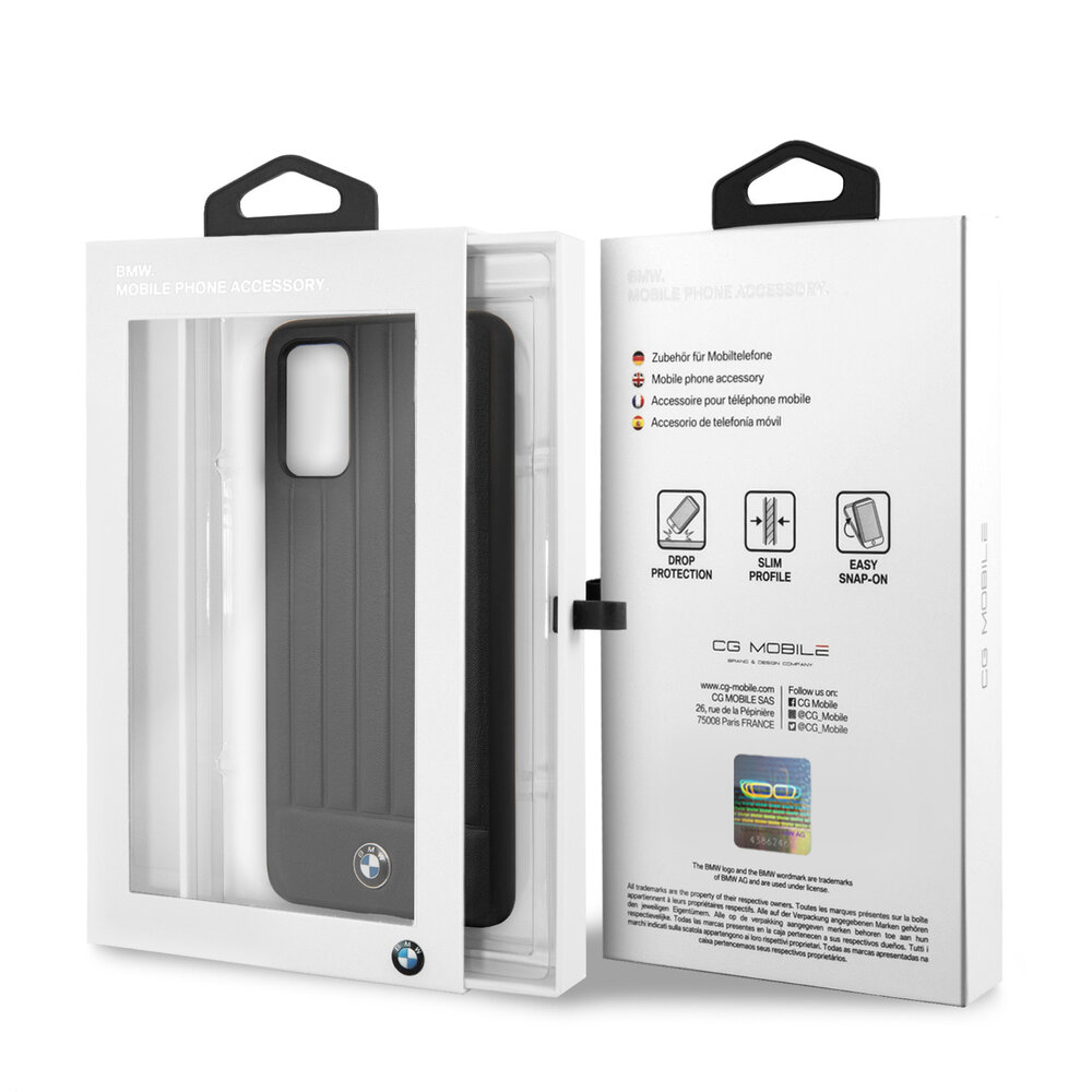 BMW BMW Galaxy S20 Plus Schwarz Back-Cover hul - BMHCS67POCBK BMW BMW Galaxy S20 Plus Schwarz Back-Cover hul - BMHCS67POCBK