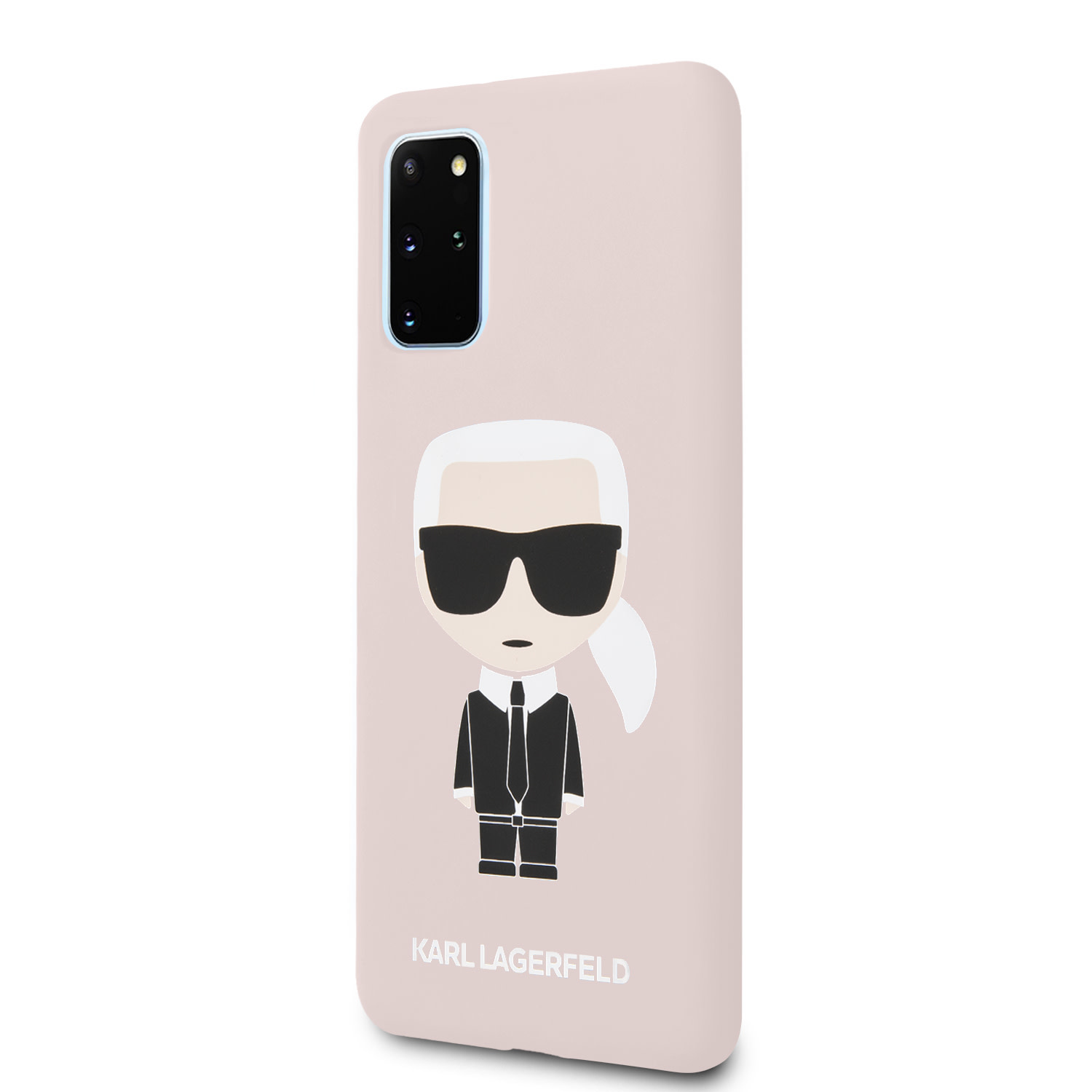 Karl Lagerfeld Samsung Galaxy S20 Plus Roze Backcover hoesje - KLHCS67SLFKPI, foto 4 van 6