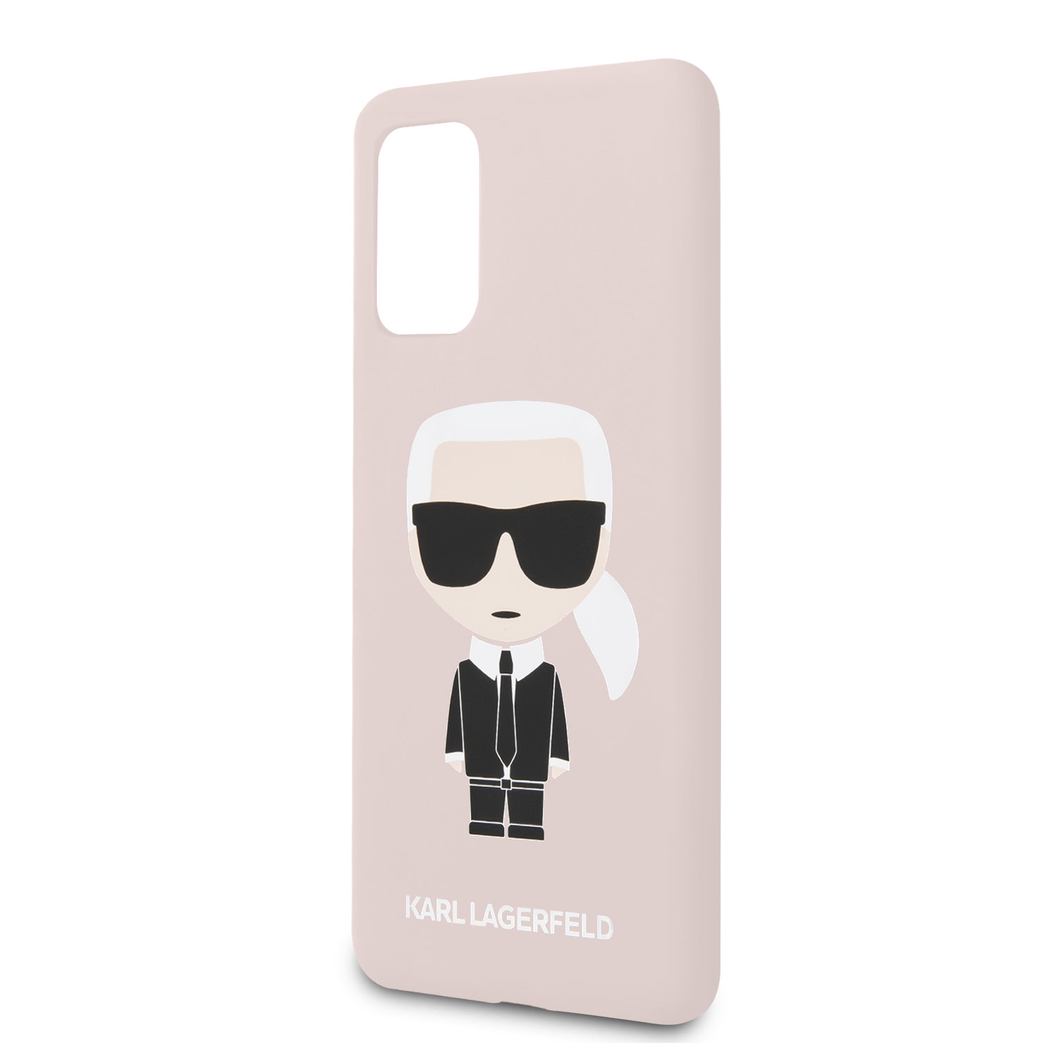 Karl Lagerfeld Samsung Galaxy S20 Plus Roze Backcover hoesje - KLHCS67SLFKPI, foto 5 van 6