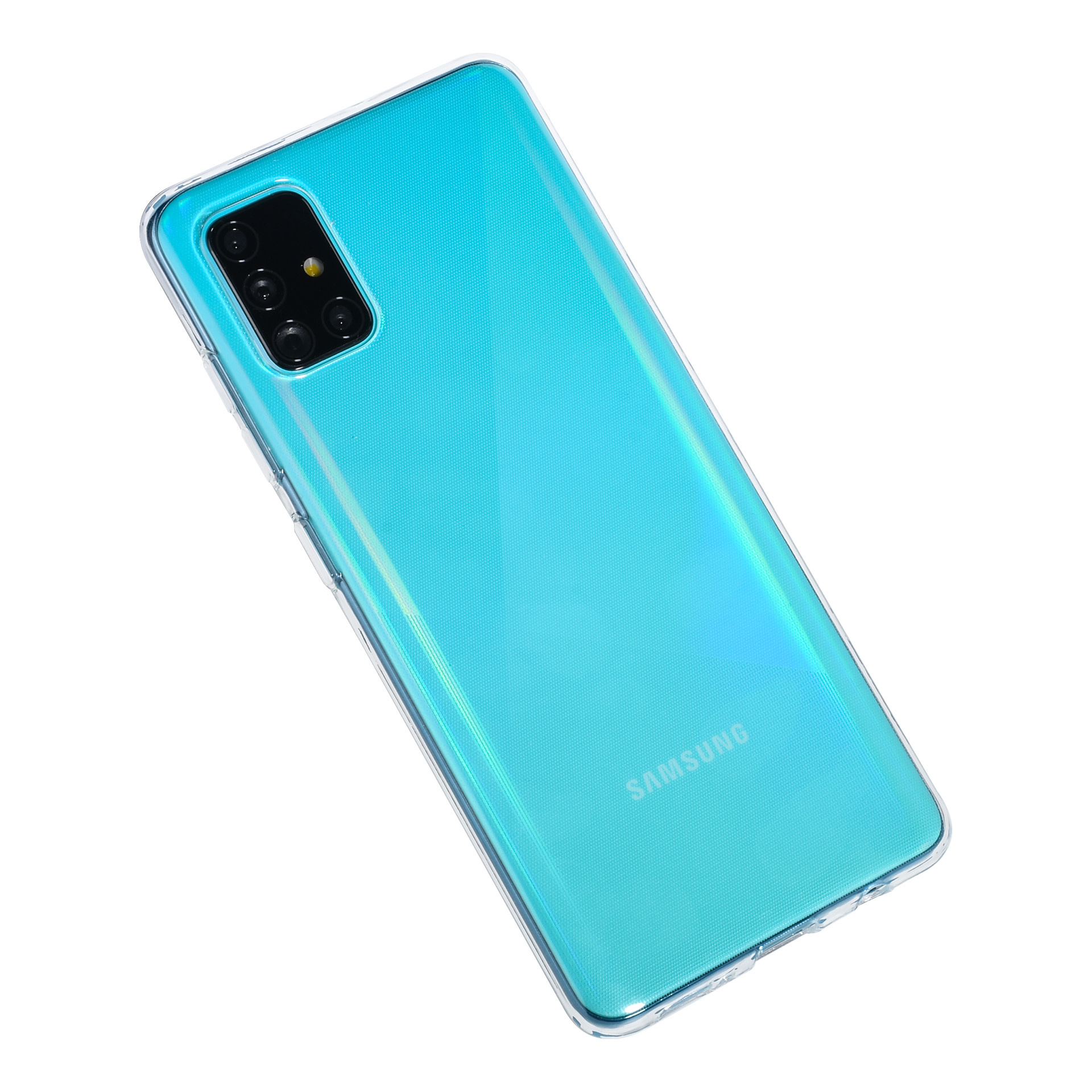 Samsung Galaxy A51 Transparant Backcover hoesje - Zachte aanraking, foto 4 van 4