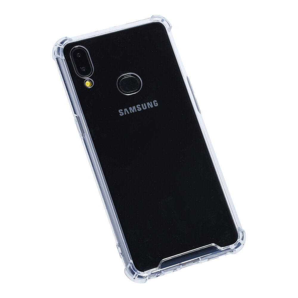 Samsung Galaxy A10s Transparent Back cover case - Anti-Shock Samsung Galaxy A10s Transparent Back cover case - Anti-Shock