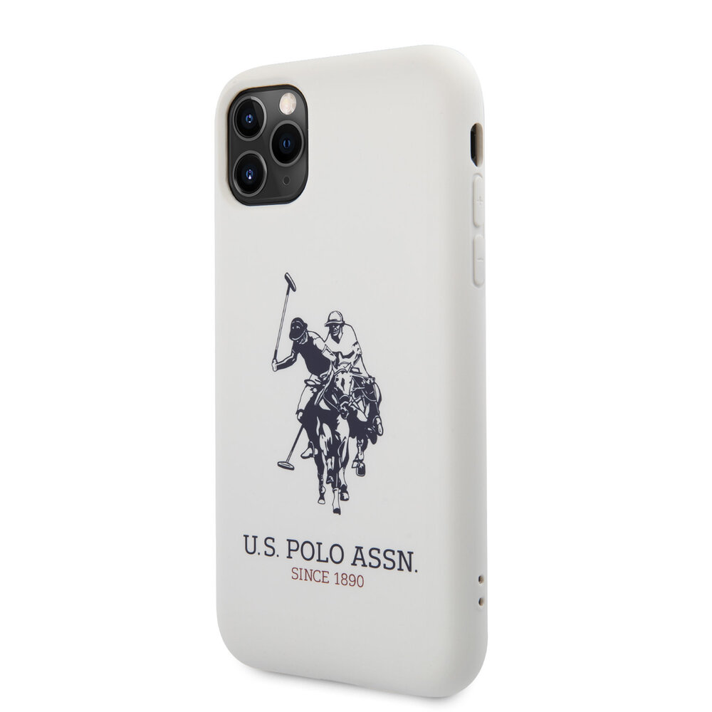 US Polo Apple iPhone 11 Pro blanc Back cover coque - Grand cheval