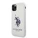 US Polo Apple iPhone 11 Pro Wit Backcover hoesje - Groot paard US Polo Apple iPhone 11 Pro Wit Backcover hoesje - Groot paard