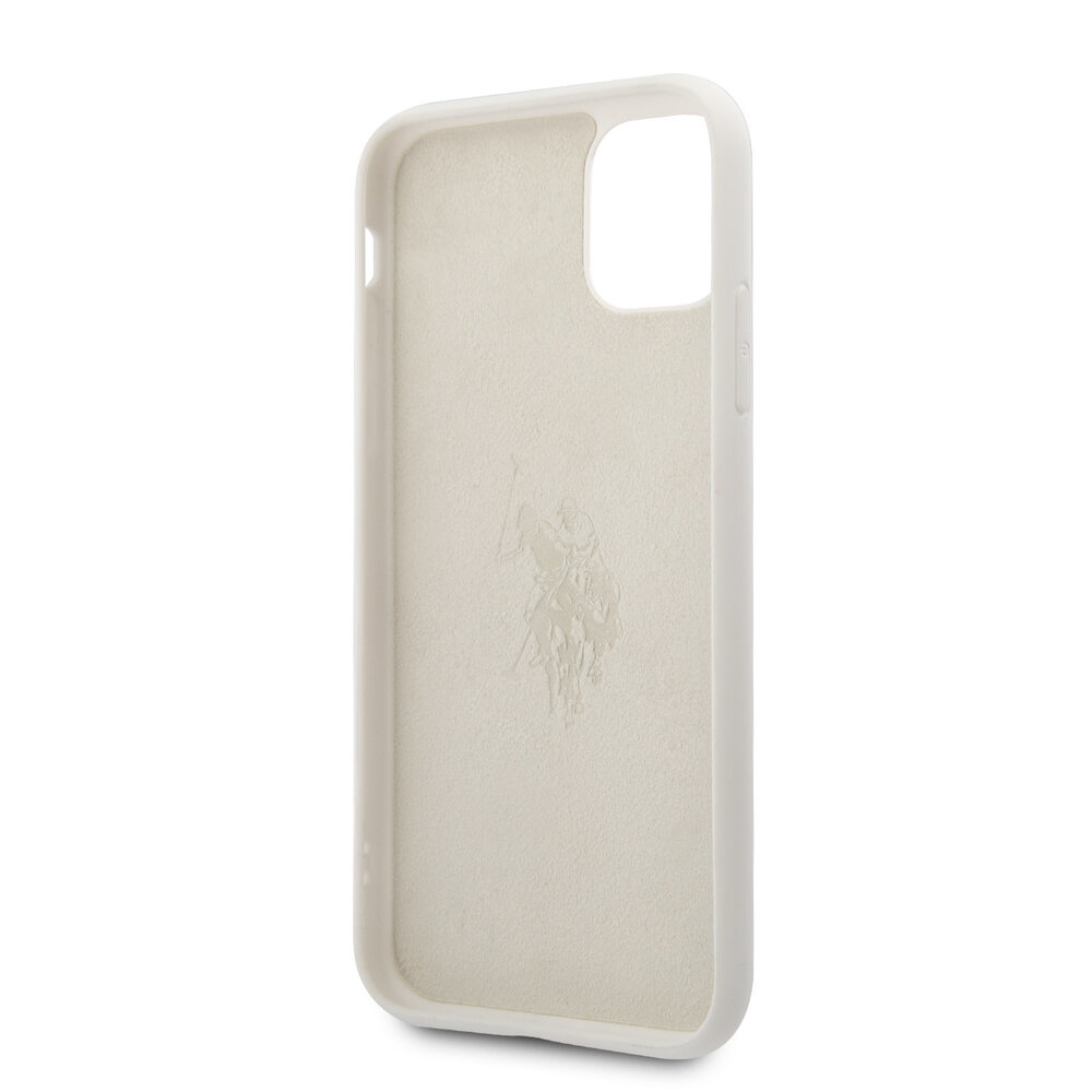US Polo Apple iPhone 11 Pro Weiß Back-Cover hul - Großes Pferd
