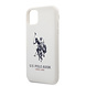 US Polo Apple iPhone 11 Pro Wit Backcover hoesje - Groot paard US Polo Apple iPhone 11 Pro Wit Backcover hoesje - Groot paard