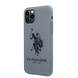 US Polo Apple iPhone 11 Pro Blauw Backcover hoesje - Groot paard US Polo Apple iPhone 11 Pro Blauw Backcover hoesje - Groot paard