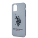 US Polo Apple iPhone 11 Pro Blauw Backcover hoesje - Groot paard US Polo Apple iPhone 11 Pro Blauw Backcover hoesje - Groot paard