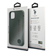 US Polo Apple iPhone 11 Pro Max Groen Backcover hoesje - verticaal Logo US Polo Apple iPhone 11 Pro Max Groen Backcover hoesje - verticaal Logo