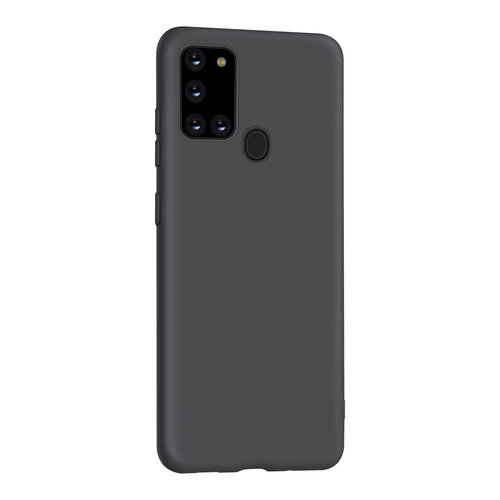 Samsung Galaxy A21S zwart Backcover hoesje - silicone