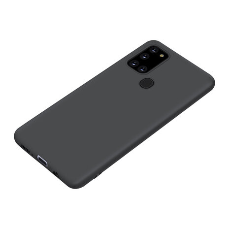 Samsung Galaxy A21S Black Back cover case - Silicone
