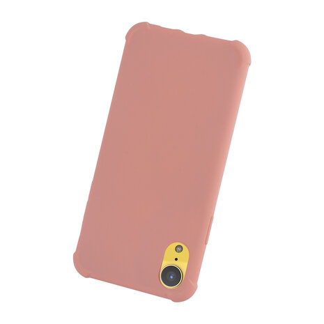 Apple iPhone X-Xs Roze Backcover hoesje - silicone